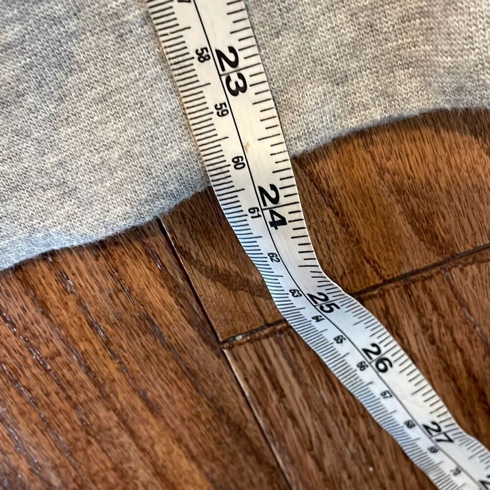 Adidas grey hooded fleece lined sweatshirt size sml - Picture 4 of 10
